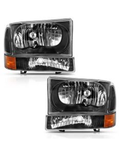 Anzo USA Crystal Headlight Set Ford Excursion 2000-2004- ANZO-111457