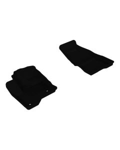 3D MAXpider 2009-2019 Ford Flex Kagu 1st Row Floormat - Black - L1FR02111509