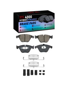 DFC 02-13 BMW 650I CONVERTIBLE Front 4000 HybriDynamic Brake Pads and Hardware Kit - 4000-0918-01