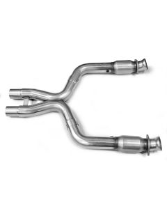 Kooks 3 Inlet 2 3/4 Outlet X-Pipe w/Catalytic Converters Ford Mustang GT 5.0L 2011-2014- KOOK-11413200