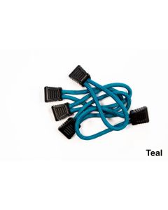 Fishbone Offroad Paracord Zipper Pulls 5 Pcs Teal - FB51279-3
