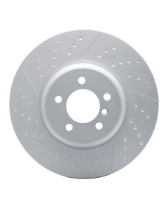DFC 13-20 BMW 435i Front Hi-Carbon Alloy Geomet Coated Rotor - Dimpled and Slotted - 940-31112A