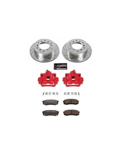 Power Stop 03-09 Toyota 4Runner Rear Z36 Truck & Tow Brake Kit w/Calipers - KC2405A-36