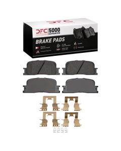 DFC 02-06 Lexus ES330 Rear 5000 Advanced Ceramic Brake Pads and Hardware Kit - 1551-0885-01