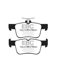 EBC 13+ Ford Fusion 1.6 Turbo Greenstuff Rear Brake Pads - DP22160