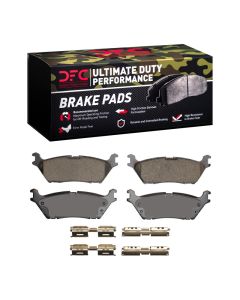 DFC 15-21 Ford F-150 RWD Rear Ultimate Duty Performance Brake Pads and Hardware Kit - 1400-1790-01
