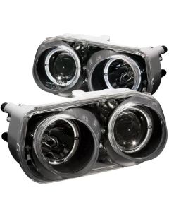 Anzo USA Projector Headlight Set w/Halo Acura Integra 1994-1997- ANZO-121003