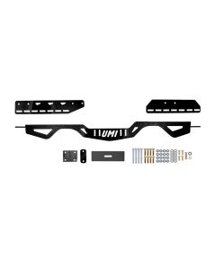 UMI Performance 78-88 GM G-Body Modular Adjustable Transmission Crossmember - Black - 3108-B