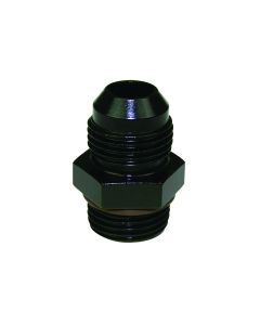 Moroso Dry Sump/External Oil Pump Fitting -8An Male to -8An Straight w/O-Ring - Aluminum - Single - 22604