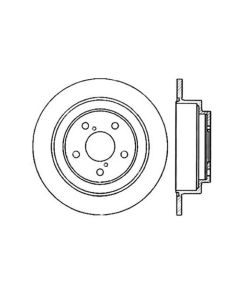 StopTech Sport Slotted Brake Rotor Rear Left- STOP-126.47011SL