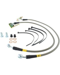 StopTech 01-02 Dodge Viper Rear Stainless Steel Brake Lines - 950.63505