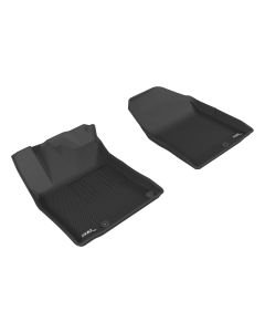 3D MAXpider 2017-2019 Hyundai/Kia Ioniq/Niro Kagu 1st Row Floormat - Black - L1HY07811509