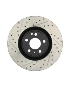 StopTech Sport Drilled/Slotted Brake Rotor Front Right Audi S4 Front Right 2004-2009- STOP-127.33087