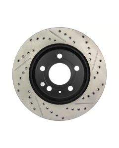 StopTech Sport Drilled/Slotted Brake Rotor Rear Left Audi S4 Rear Left 2004-2009- STOP-127.33088L