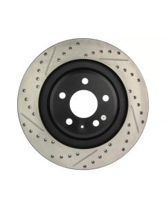 StopTech Sport Drilled/Slotted Brake Rotor Rear Right Audi Rear Right- STOP-127.33125R