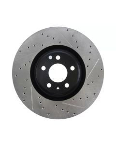 StopTech Sport Drilled/Slotted Brake Rotor Front Left Audi- STOP-127.33134L