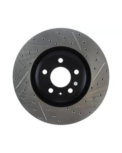 StopTech Sport Drilled/Slotted Brake Rotor Front Left- STOP-127.33138L