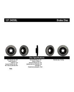 High-Performance Brake Rotor for BMW M3 (2001-2006)