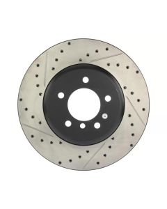 StopTech Sport Drilled/Slotted Brake Rotor Front Right BMW- STOP-127.34071R