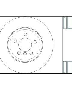 High-Performance StopTech Brake Rotor for BMW Front Left