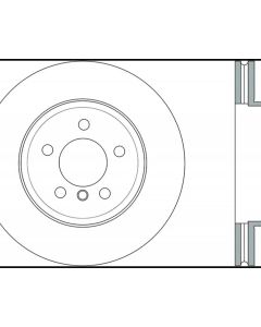 High-Performance StopTech Brake Rotor for BMW Front Right