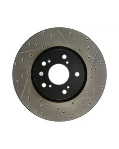 StopTech Sport Drilled/Slotted Brake Rotor Front Left Acura TL Front Left 2004-2008 3.2L V6- STOP-12