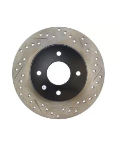 StopTech Sport Drilled/Slotted Brake Rotor Rear Left Nissan 300ZX Rear Left 1984-1985 3.0L V6- STOP-