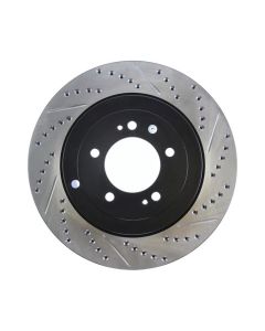 StopTech Sport Drilled/Slotted Brake Rotor Rear Left Mitsubishi Lancer Rear Left 2.0L 4-Cyl- STOP-12
