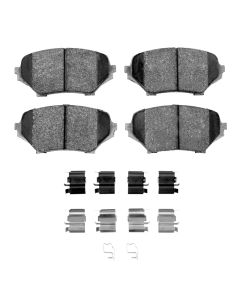 DFC 06-15 Mazda MX-5 Miata Front 5000 Advanced Low Metallic Brake Pads and Hardware Kit - 1551-1179-01