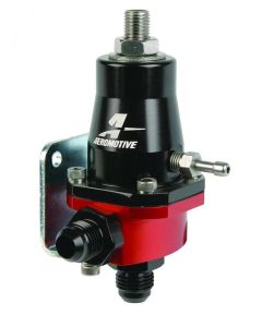 Aeromotive Fuel System Compact EFI Regulator, Billet, Adjustable, EFI, (1) AN-6 male inlet and return- AERO-13105