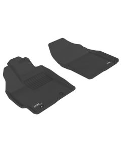 3D MAXpider 2012-2017 Toyota Prius/Prius V Kagu 1st Row Floormat - Black - L1TY09211509