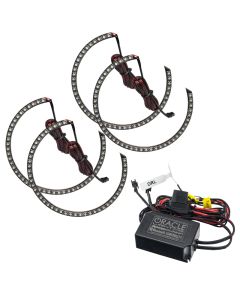 Oracle 15-21 Dodge Challenger Dynamic Surface Mount Headlight Halo Kit - - Dynamic SEE WARRANTY - 3990-332