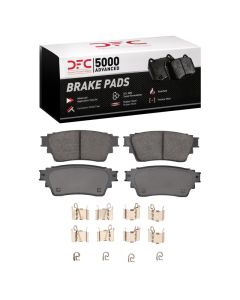 DFC 17-25 Mitsubishi Outlander Rear 5000 Advanced Ceramic Brake Pads and Hardware Kit - 1551-2135-01