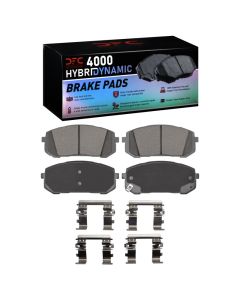 DFC 21-25 Hyundai Elantra Front 4000 HybriDynamic Brake Pads and Hardware Kit - 4000-2400-01
