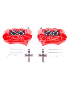 Power Stop 96-02 Toyota 4Runner Front Red Calipers w/o Brackets - Pair - S1828