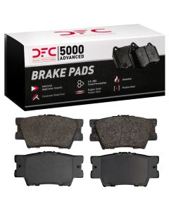DFC 06-24 Lexus ES300H Rear 5000 Advanced Ceramic Brake Pads - 1551-1632-00