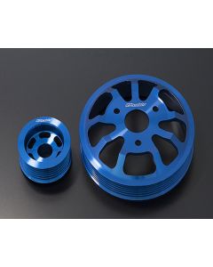 GReddy 2pc. Aluminum Pulley Set Subaru | Toyota | Scion 2013-2021- GRED-13512112