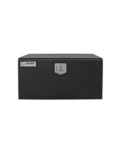 Deezee Universal Tool Box - Specialty Underbed Black BT Alum 36X20X18 (Txt Blk) - DZ77TB