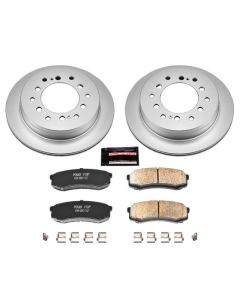 Power Stop 03-09 Lexus GX470 Rear Z17 Evolution Geomet Coated Brake Kit - CRK2405