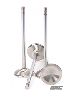 GSC P-D Set of 12 28.5mm Chrome Polished Head Exhaust Valve Toyota Supra | BMW Z4 B58- GSC-2091-12
