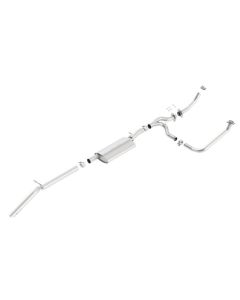 Borla S-Type Cat-Back™ Exhaust System Jeep Wrangler 2012-2018 3.6L V6- 140634
