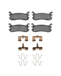 DFC 94-03 Ford Escort Rear 5000 Advanced Ceramic Brake Pads and Hardware Kit - 1551-0636-01