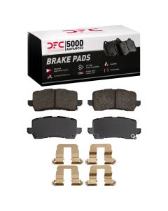 DFC 17-25 Acura MDX Rear 5000 Advanced Ceramic Brake Pads and Hardware Kit - 1551-1698-02