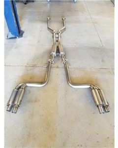 PPE Engineering Dual Mode Polished Tips Catback Exhaust System for Lexus RC350 - 143503