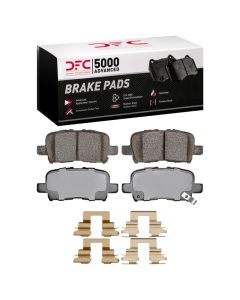 DFC 01-08 Acura MDX Rear 5000 Advanced Ceramic Brake Pads and Hardware Kit - 1551-0865-01