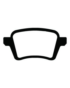 EBC 13+ Fiat 500L 1.4 Turbo Ultimax2 Rear Brake Pads - UD1722
