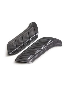 Ford Racing 22-24 Bronco Raptor 2x2 Twill Carbon Fiber Fender Vent Set- Gloss - M-16026-BG