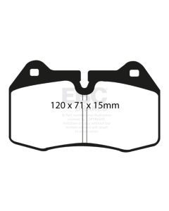 EBC 03-04 Infiniti G35 3.5 (Manual) (Brembo) Greenstuff Front Brake Pads - DP21644