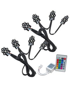 Oracle 20-21 Chevy Silverado 2500 RGB+W Headlight DRL Kit - w/ Simple Controller - 1452-504