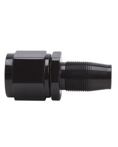 Russell Performance -6 AN Straight Hose End Without Socket - Black - 615023